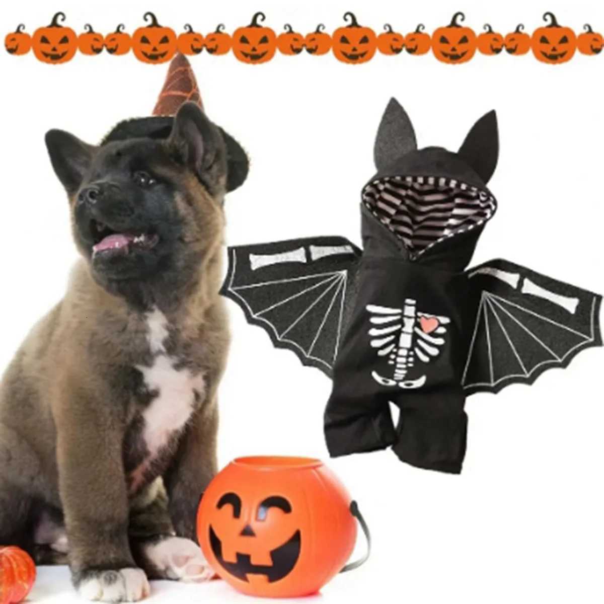 Dog Bat Clothing Halloween Pet Costumes Bat for Small Medium Large Dogs XL XJ250813