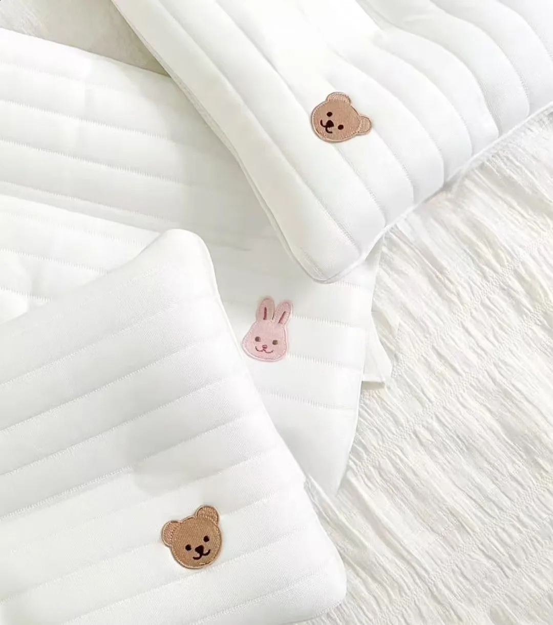 Soft Baby Pillow for Born Bedding Room Decoration Summer Sweat-absorbing Breathable Cool Pillow Mother Kids Accessories 250812