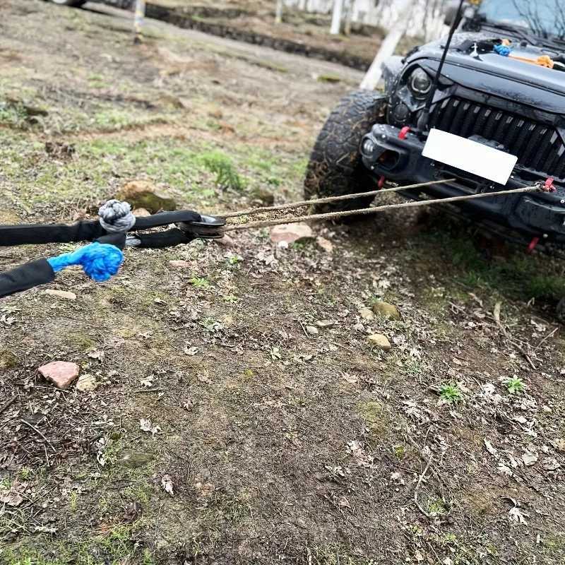 Heavy-Duty Synthetic Soft Shackle Rope-Car Trailer Rope XJ250813