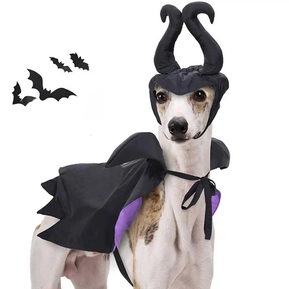 Pet Costume Set Dog Halloween Witch Clothes Cat Cloak Funny Dog Wizard Outfit Mantle Apparel Cosplay Party Dress for Halloween XJ250813