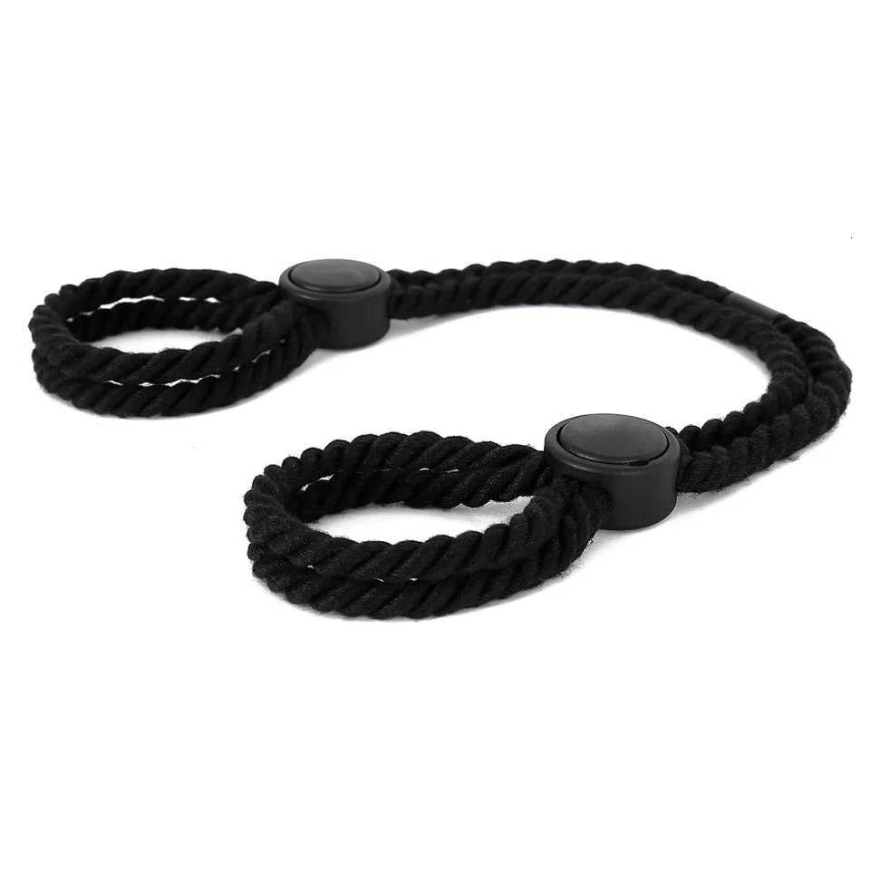 Adjustable Rope Handcuffs Erotic Slave BDSM Bondage Restraint Rope Ankle Cuffs Sex Toys For Women Men Fetish Adult Games XJ250813