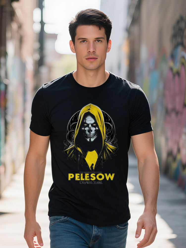 Funny Men's Graphic Tee Vintage Black Casual Summer Short Sleeve Shirt with Unique Print Design d616f