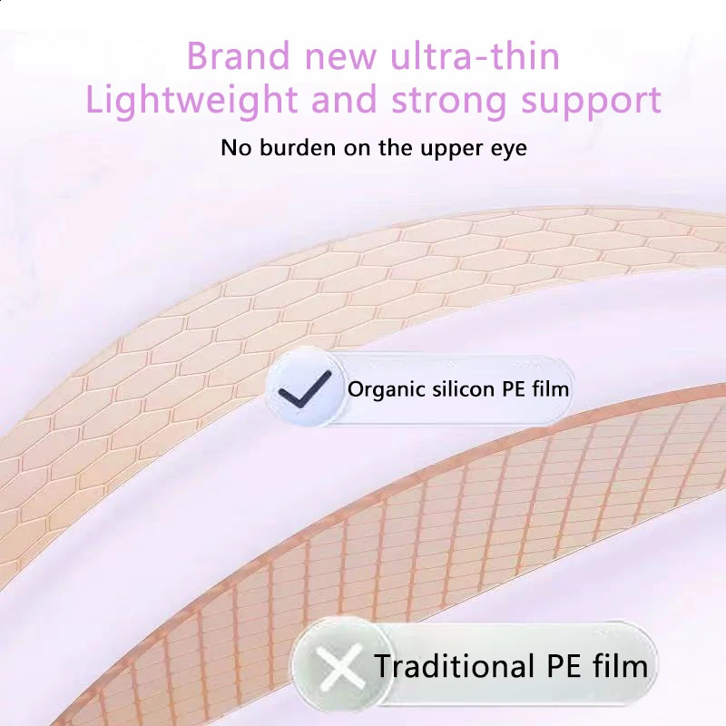 Double eyelid invisible tape light beige stripe self-adhesive type natural eye makeup products and tools 250811