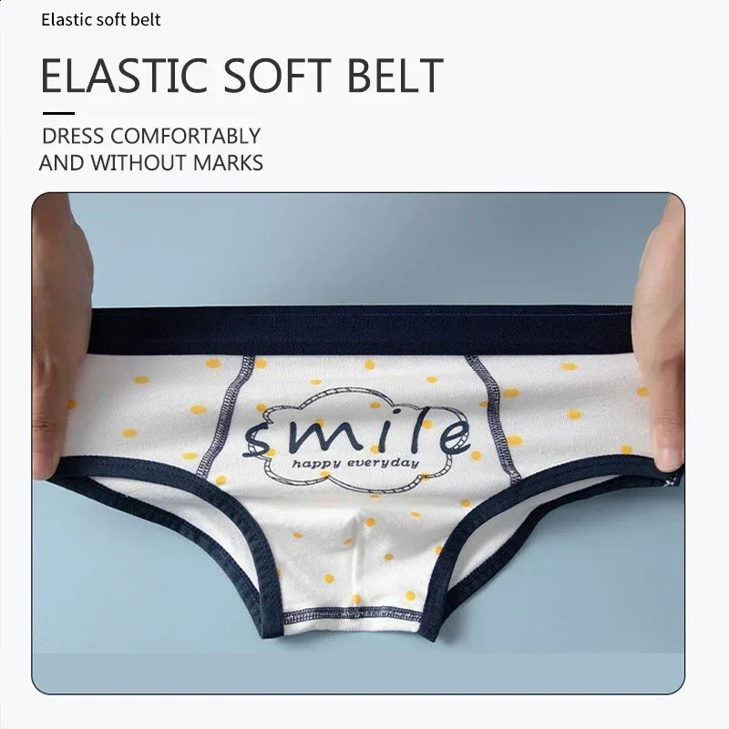 4PCS Cotton Children Boys Boxer Briefs Cartoon Print Kid Underwear Boy Panties Shorts Breathable Toddlers Underpants Age 38 250812