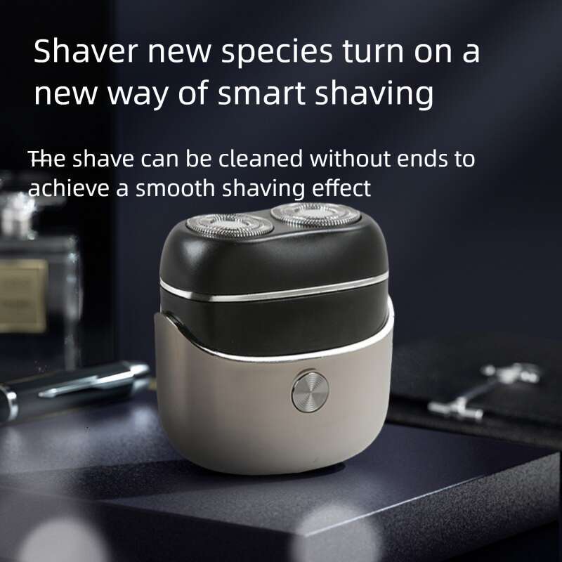 Mini Dual Head Shaver Portable Men S Full Body IPX Waterproof Rechargeable Beard Trimmer