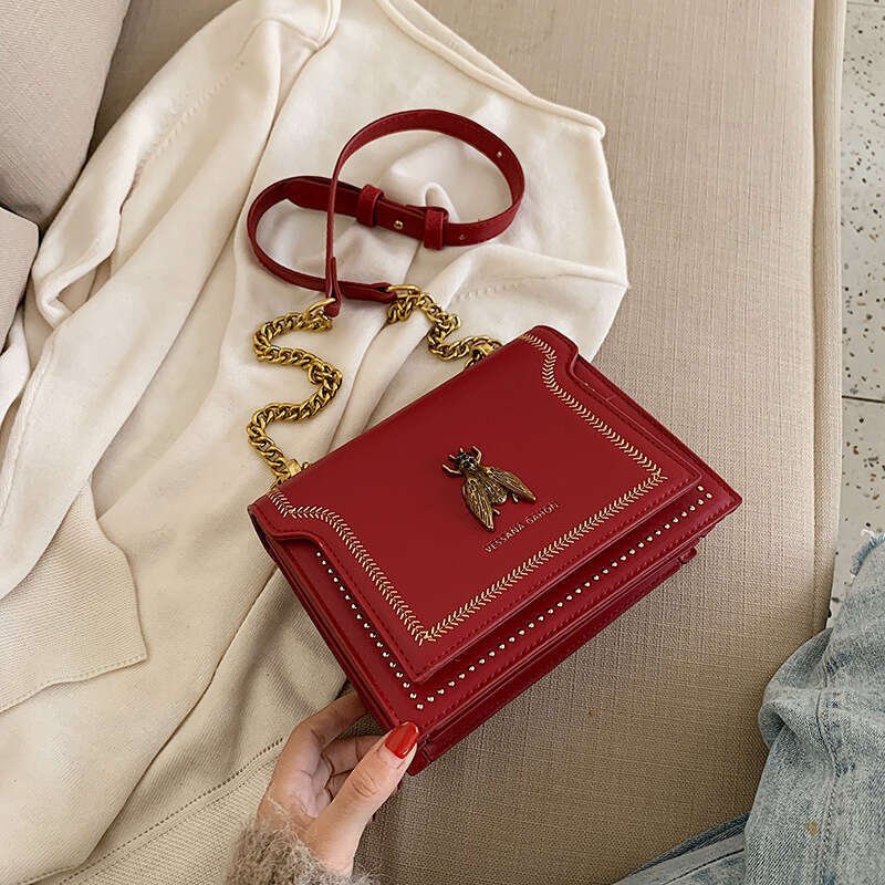 High-end Exquisite Niche Design Ladies 2025 Women's Square Chain Small Bag