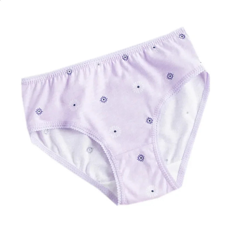 12 PcsLot Cotton Girls Briefs Underwear Kids Chirdren Panties 112years 250812