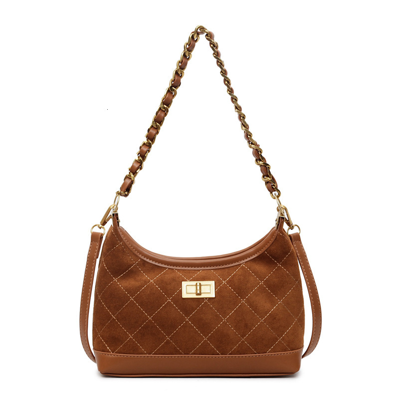 Free Shipping New Women's Designer Handbag Large Capacity 2025 Quilted Chain Bag Fashion Single Shoulder Slant Small Square Bag Outdoor Vacation 