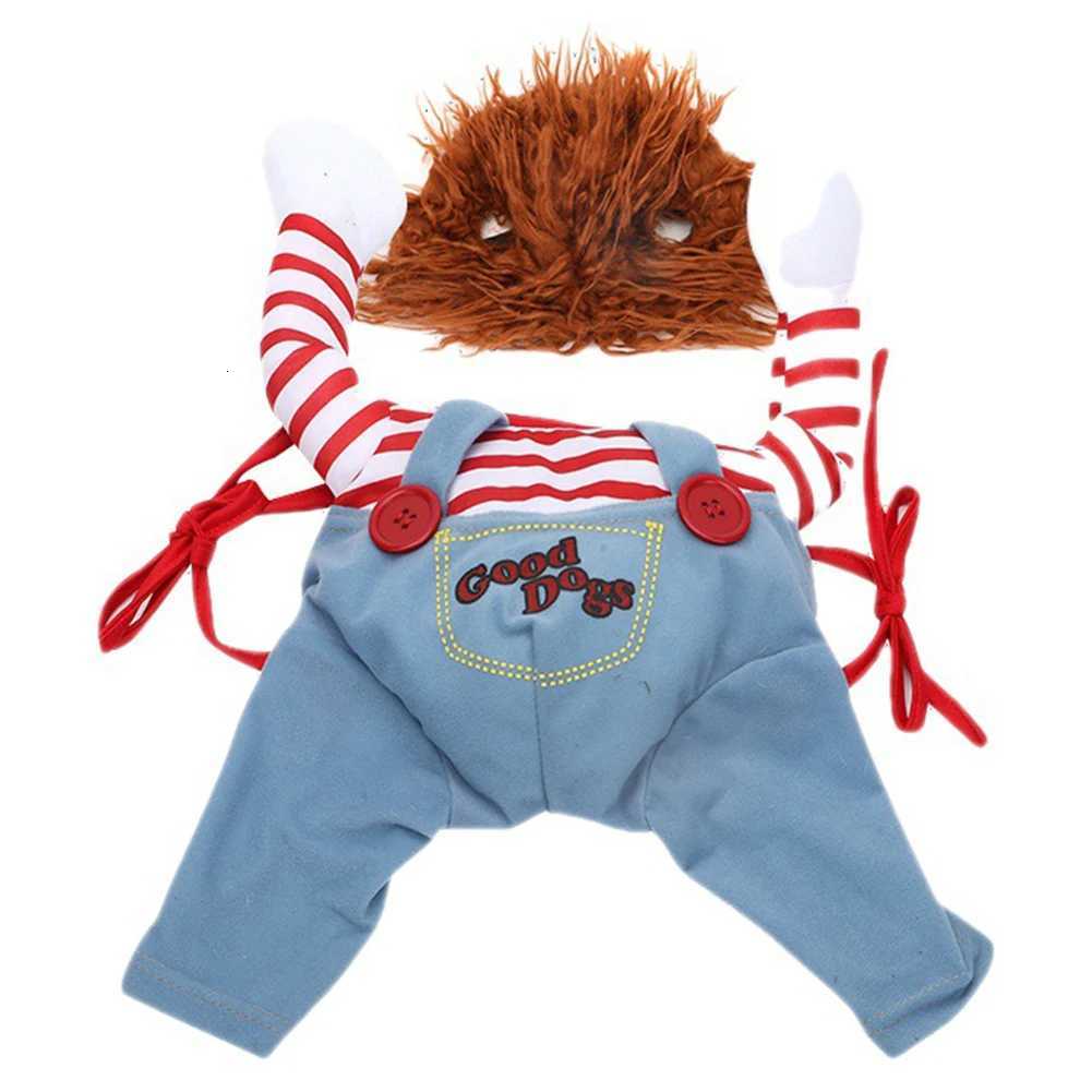 Funny Dog Costumes Adjustable Pets Role Playing Costume Holding Knife for Small Medium Large Extra Large Dogs Pets XJ250813