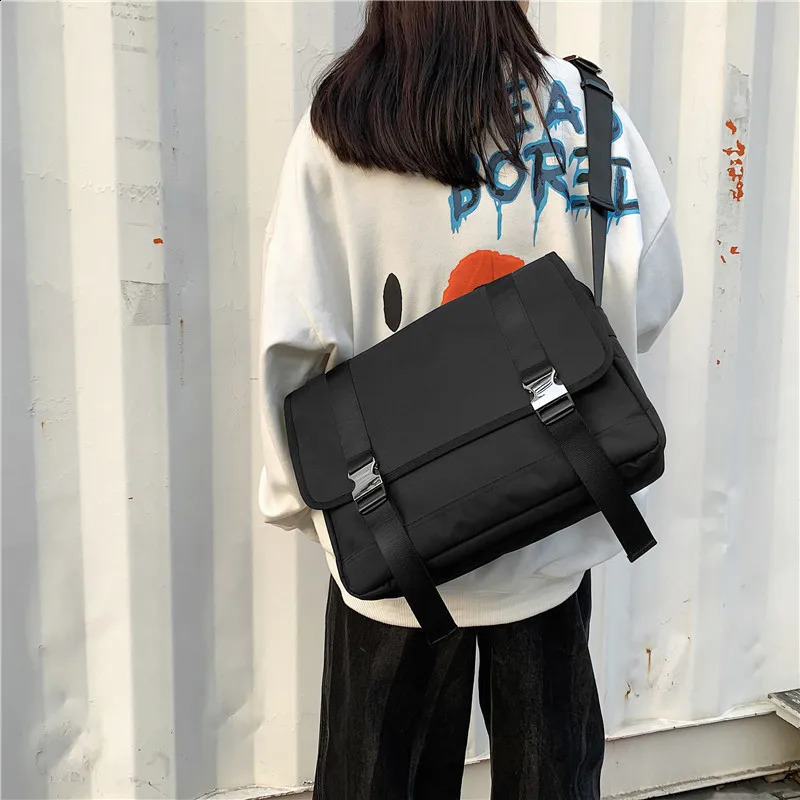 Student women Messenger bag Large capacity Travel Nylon female shoulder bag ladies crossbody bag Casual big handbag green bolsa 250809