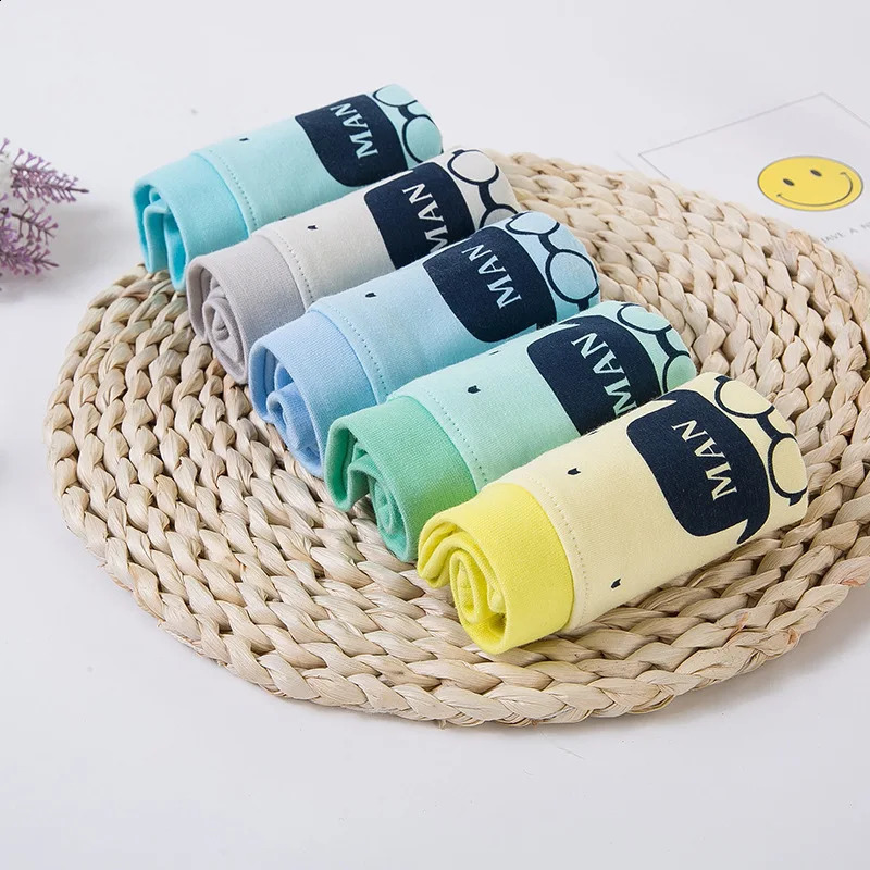 2Pieces Lot Boys Briefs Kids Underwear Organic Cotton Shorts Children Panties 212Years 250812