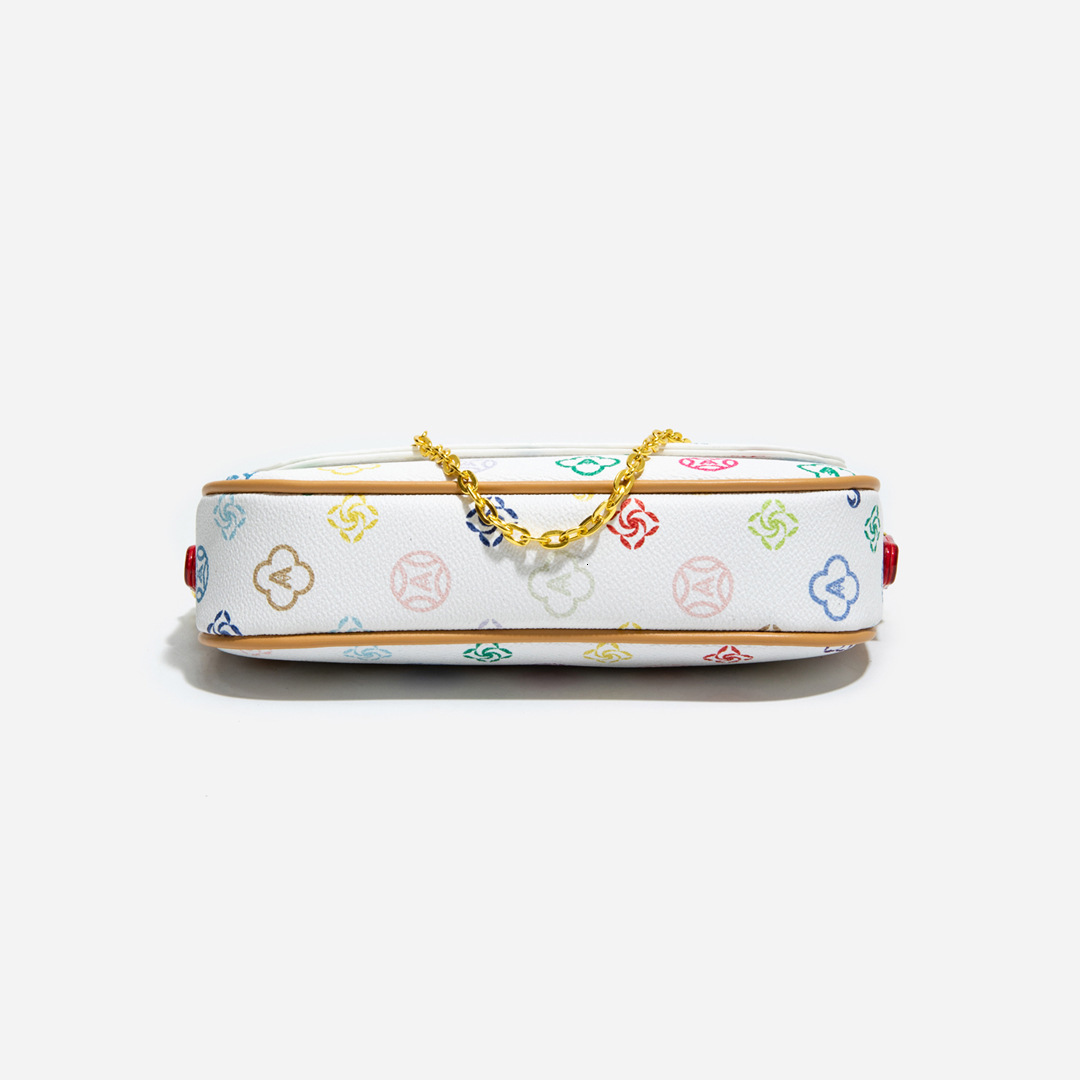 Luxury Brand Women's Designer Handbag 2025 Free Shipping High-end Single Shoulder Underarm Small Square Bag High-end Evening Dress Bag Wallet