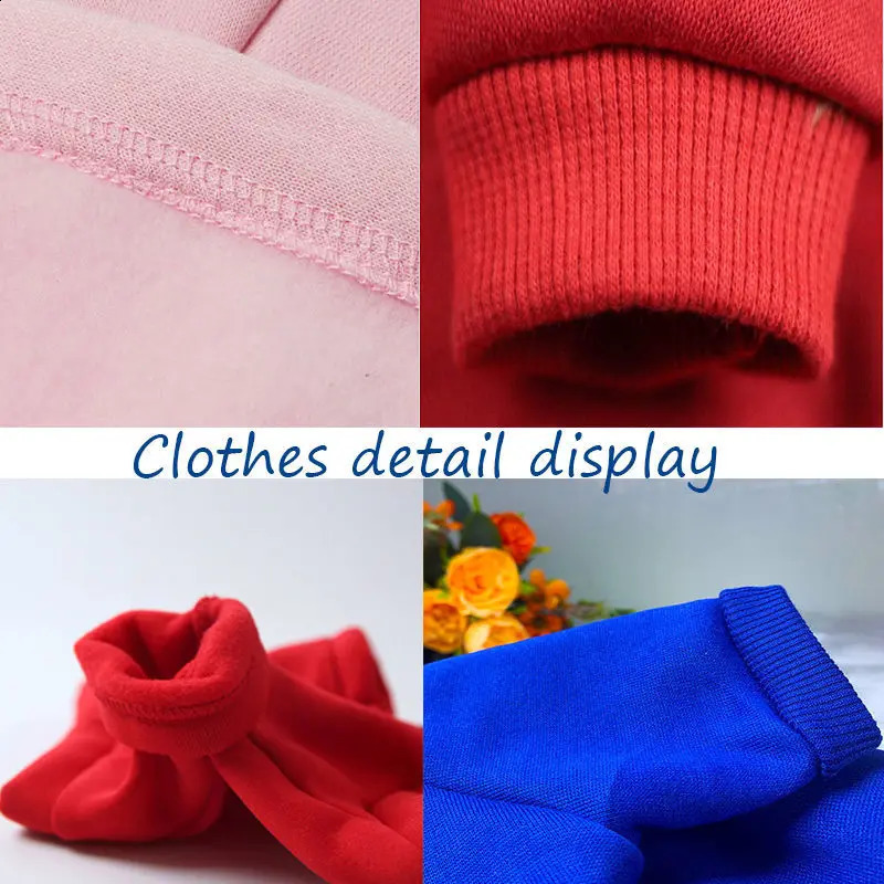 Solid Dog Jacket Coat Hoodies Sweatshirt pet Clothes for Samll Medium Large Dogs Labrador French Bulldog Yorkshire Outfit S-9XL 250806