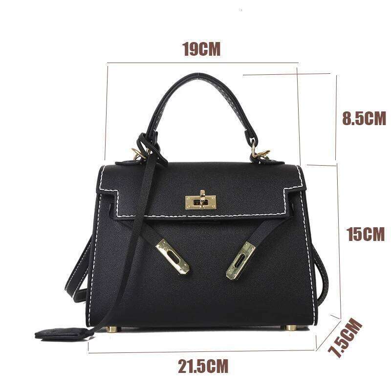 Evening Bags Mini Designer Fashion Bag For Women 19Cm Real Leather Portable Cowhide Single Shoulder