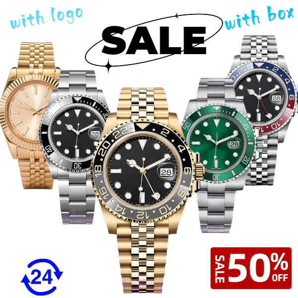 Luxury watch designer watches mens automatic mechanical ceramics watches 41mm full stainless steel Gliding clasp wrist Swimwatches sapphire super luminous box