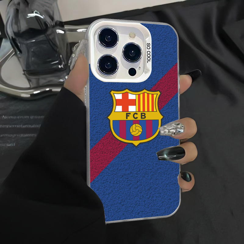 Themed Phone Case for Barcelona Fans - Compatible with iPhone 11-16 Series