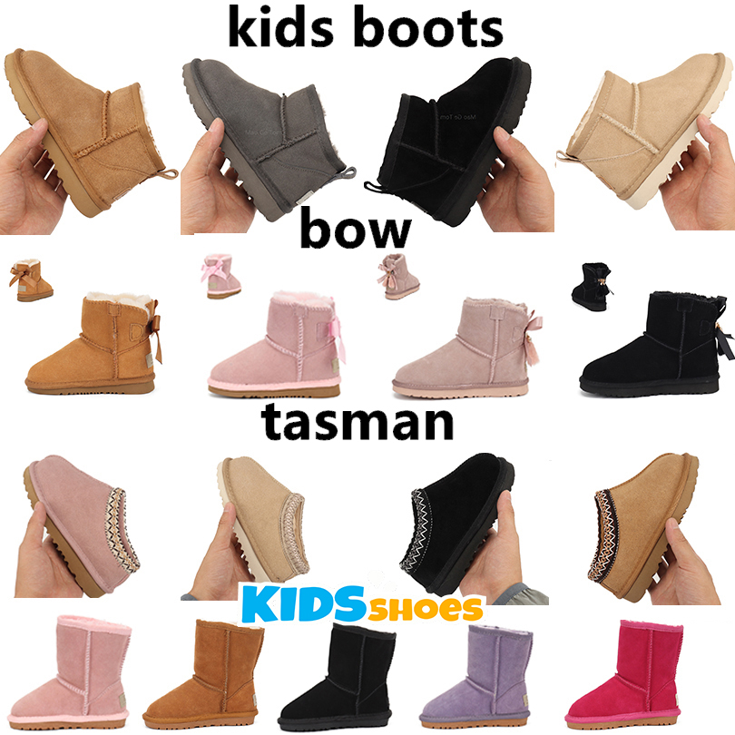 2025 Kid Boot Tasman Girl Boots Toddler Boots Baby Slippers Child Australia Child Snow Boot Children Winter Boot Classic Ultra Mini Boot Boys Preschool kids boots