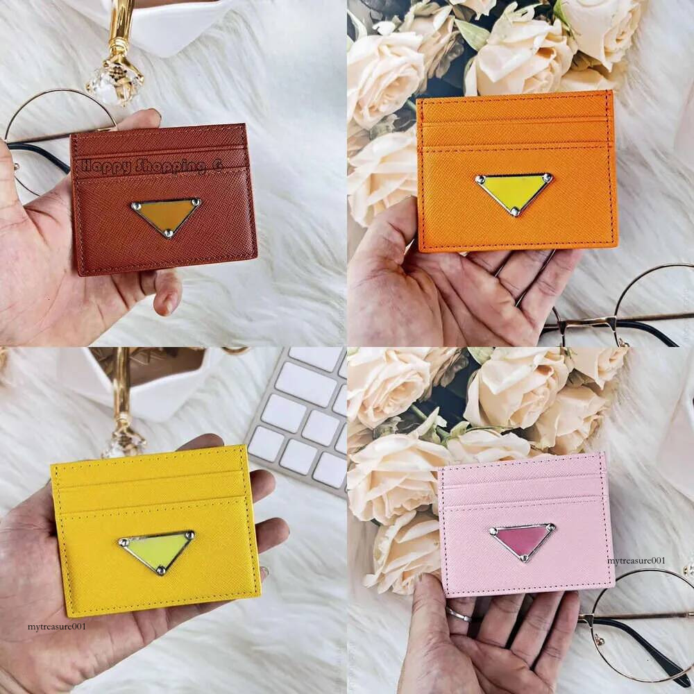 women Holders Designer Wallet Credit ID Card Holders Sheepskin Leather Bags Plaid Cardholder Billfold Case For Men Women Mini Coin Purse With Box