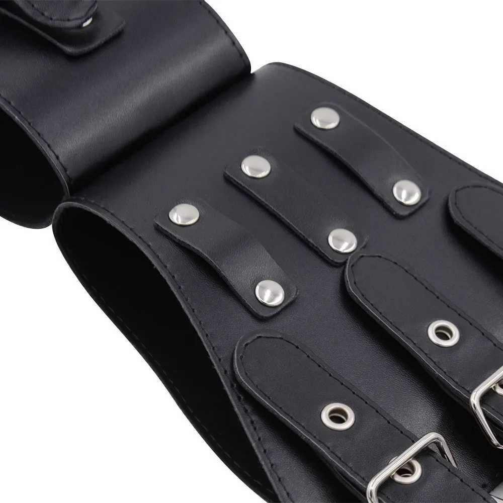 Sex Binding Suit SM Training Set Female Slave Binding Handcuffs Couple Adult Toys Adjustable Tight Binding Belt Handcuffs Set W250813