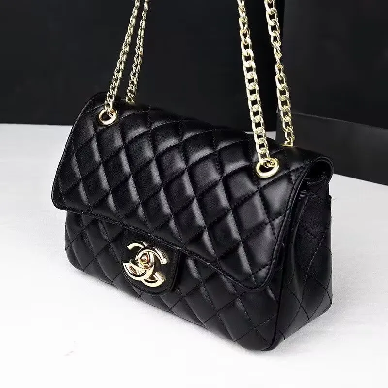 10A Designer CF women shoulder bags black purse tote beach bags Shopping bags wallet on chain Handbags Leather Shoulder Bag Purse crossbody classic flap lattice bags