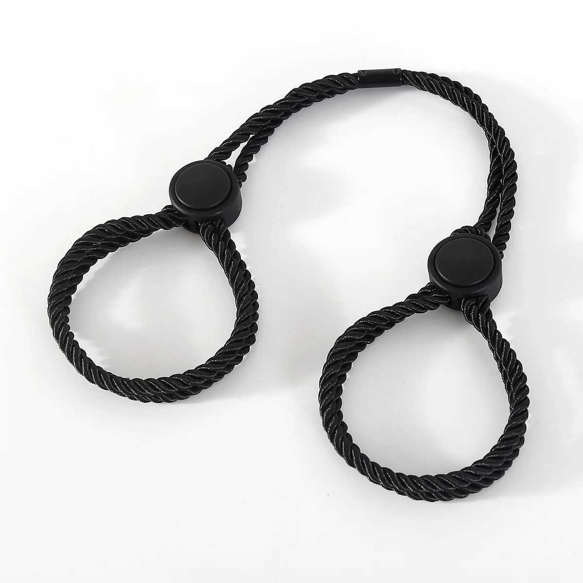 9 Colors Adjustable Nylon Rope Cuffs Handcuffs Ankle Cuff Restraints Bondage Bracelet BDSM Fetish Adult Sex Toys For Couples XJ250813