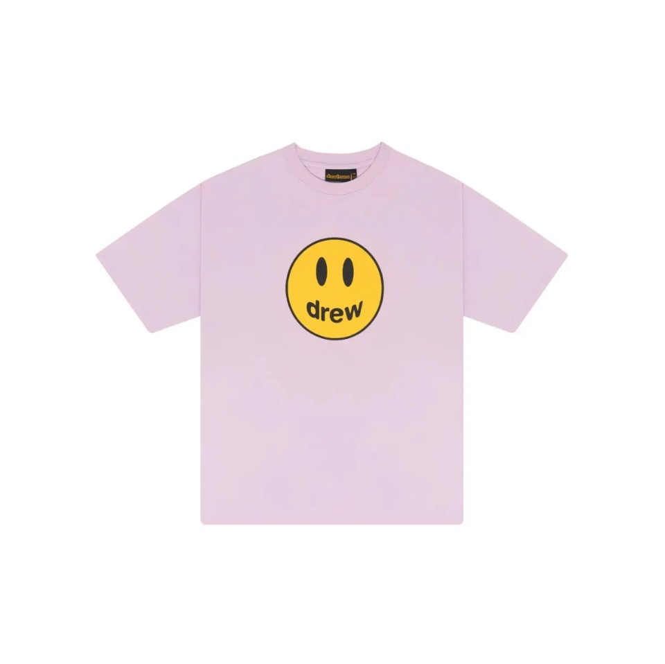 Drew House Designer luxury T shirt men's and women's T-Shirts Smiling-face print