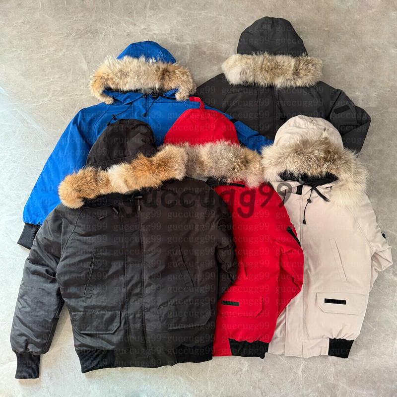 Down jacket Designer Canadian coats puffer jacket Real Wolf Fur Outdoor chilliwacks Windbreaker Outerwear Hooded canadian Down Jackets winter jackets XS-3XL 01