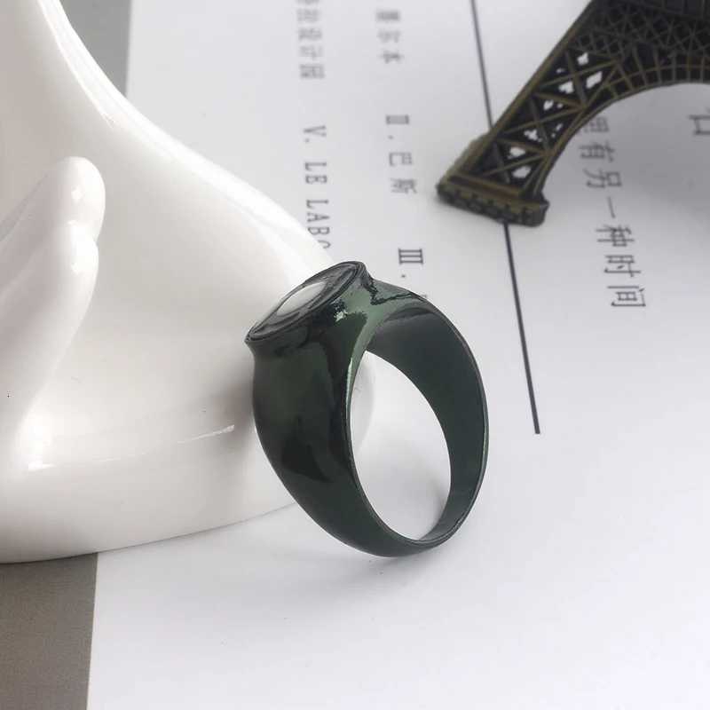 Movie Green Lanterns Luminous Rings Trendy Jewelry Men and Women Enamel Power Ring Cosplay Prop Fan Gift W250812