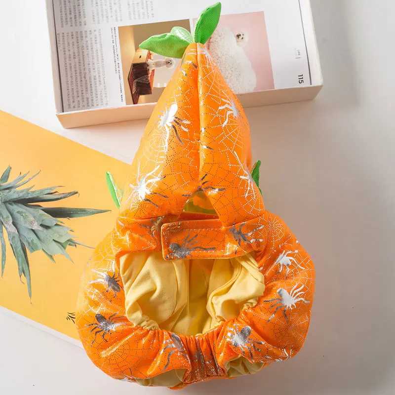 Funny Pumpkin Pet Costume for Cat Dog Clothes Halloween Dress Up Pumpkin Cosplay Outfit Halloween Cat Accessories for Dog HoodieXJ250813