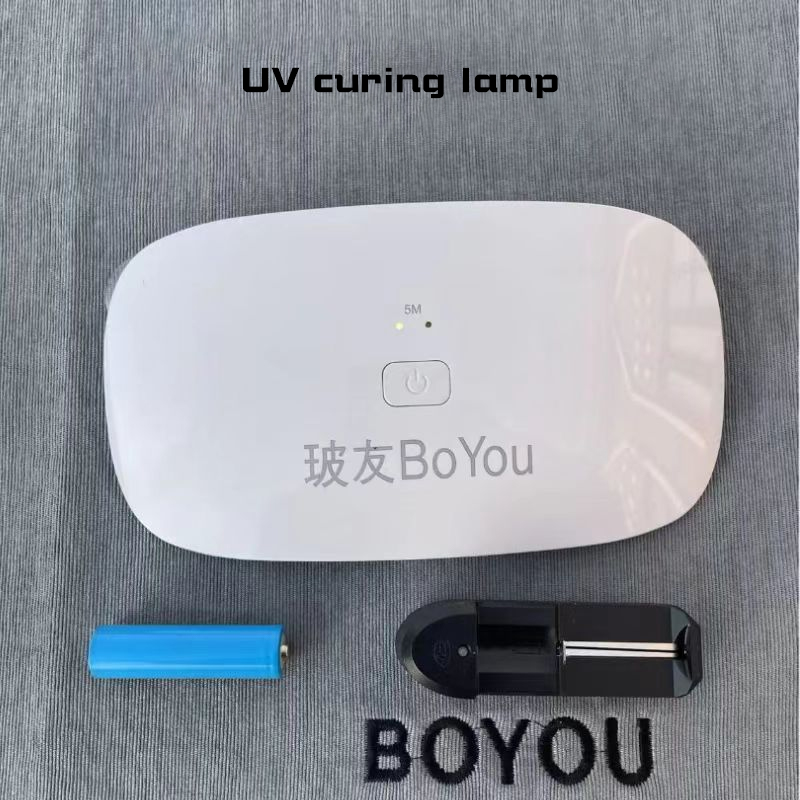 Car front windshield repair tool set, electric repair tool for repairing bull's eye cracks and fissures