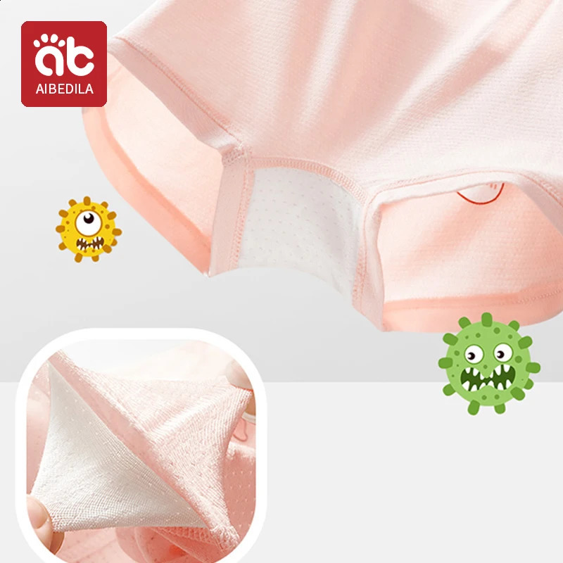 AIBEDILA born Training Pants Baby Shorts Solid Color Washable Underwear Boy Girl Cloth Diaper Reusable Infant Panties 250812