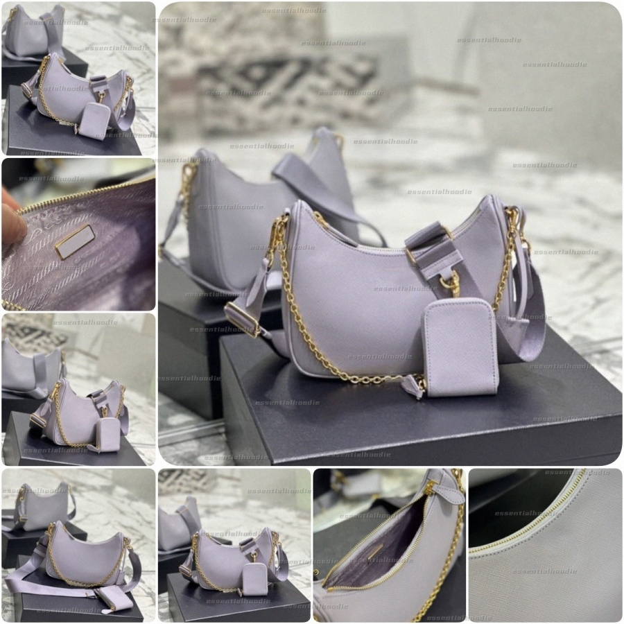 Shoulder Nylon Bag Designer Fashion Bags Saffiano Black White Begonia Light Blue red green Mint Yellow Womens Handbag q1f8#