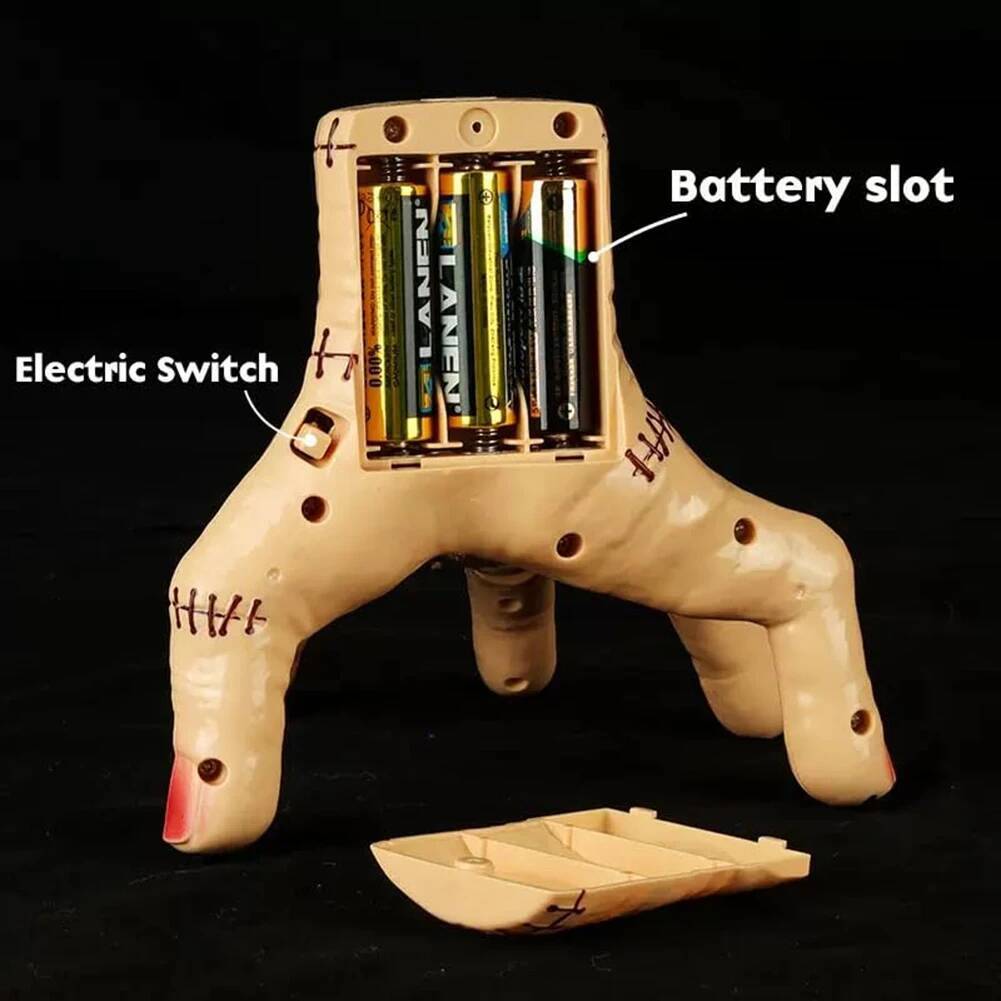 Electric Crawling with Sound Light Walking Hand Haunted House Halloween Decorations ddmynov