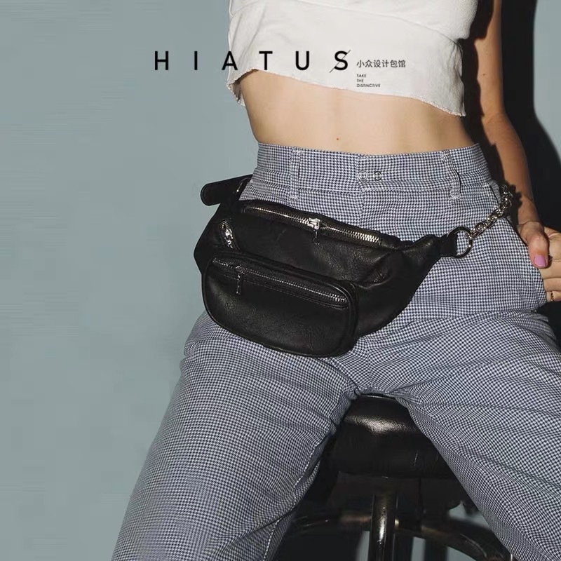 Internet Celebrity Style Chest Iron Chain Waist Underarm American Trend Versatile Women's Bag ddmymarket