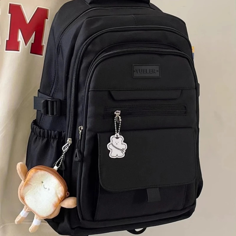 Women Students Casual Simple Schoolbags All Match High-capacity Laptop Bags Y2k Aesthetic Streetwear Backpacks Japanese Fashion 250809