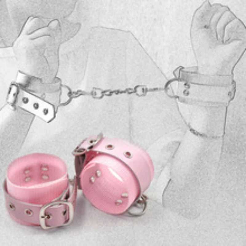 8M Bondage Adult Game Erotic Product Sex Toys for Men/Women Couple NEW Multicolor Binding Handcuffs with Chain XJ250813