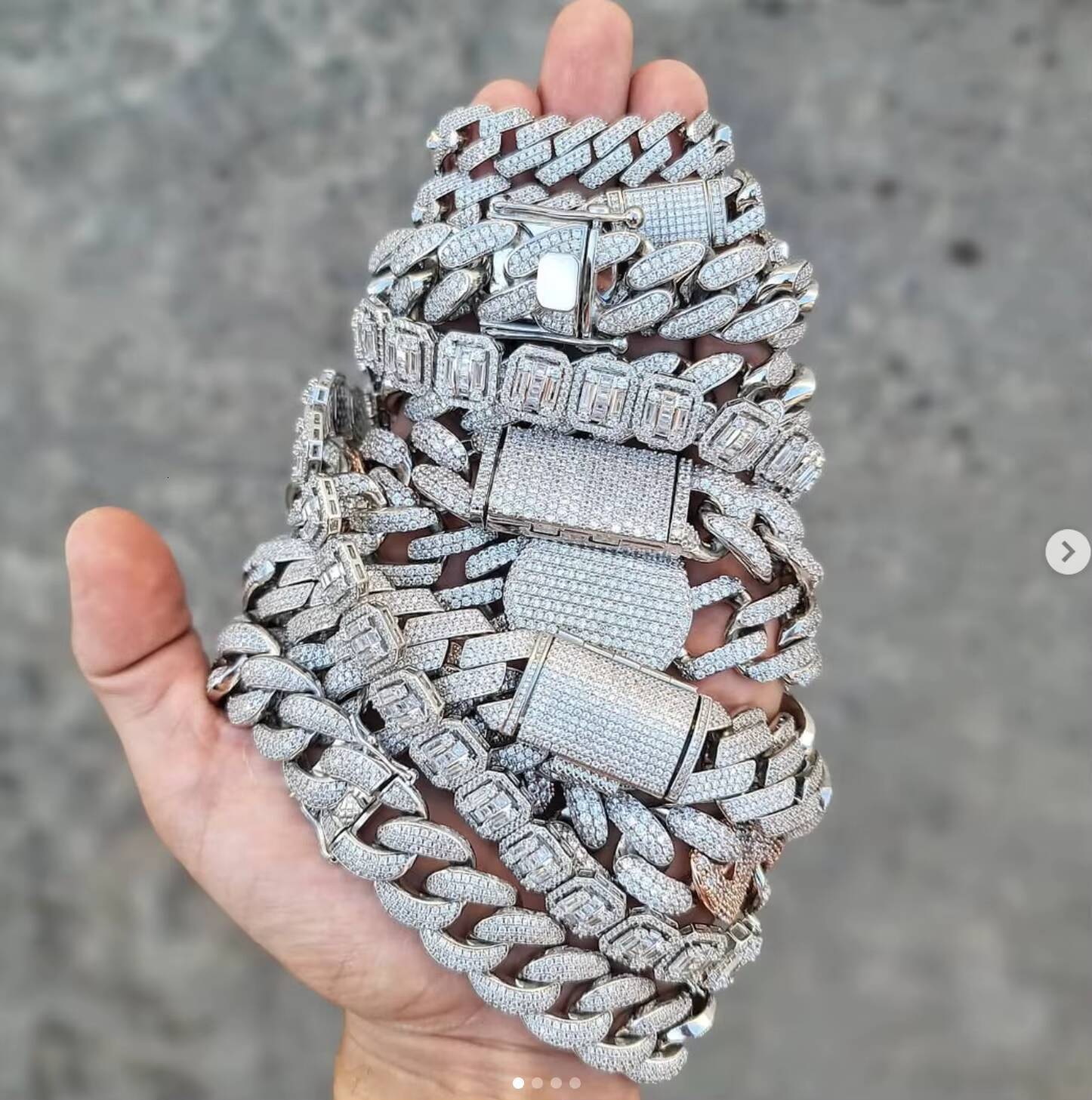 Hip Hop 925 Silver Gra VVS Moissanite Diamond Tennis Chain 3MM 4MM 5MM Necklace Bracelet for Men Women Cheap Price Hiphop