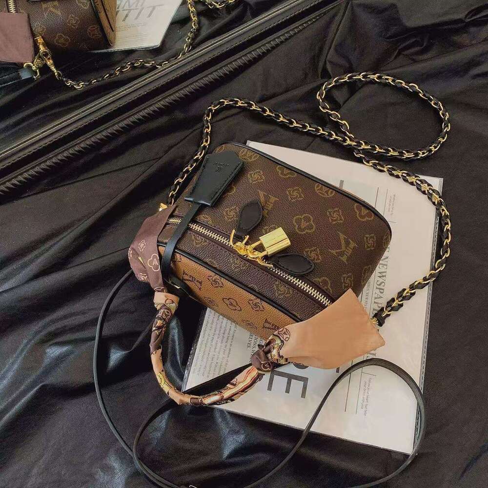 Gutiko Luxury Women's Crossbody New Handbag Single Shoulder Printed Bucket Box Bag
