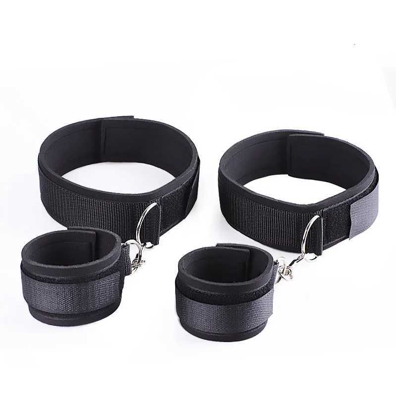 Adjustable Thighcuffs And Handcuffs Restraints BDSM Bondage Set Flirt Exotic Accessories Sex Toys For Women Couples Sex Product XJ250813