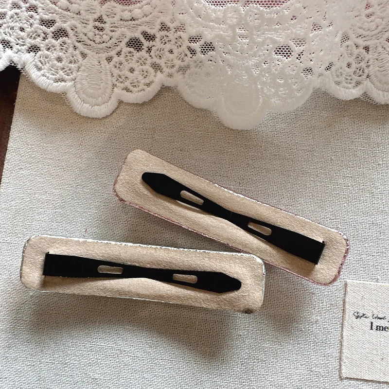 Korean Rhinestone Hair Clips for Women INS Chic and Unique Bar Side Clips for Bangs and Stray Hair 250812