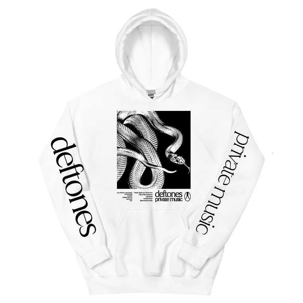 Deftones Private Music Hoodies 2025 Album Graphic Printing Sweatshirts Autumn Fleece Long Sleeve Sweatshirts Men Clothing Unisex W250813