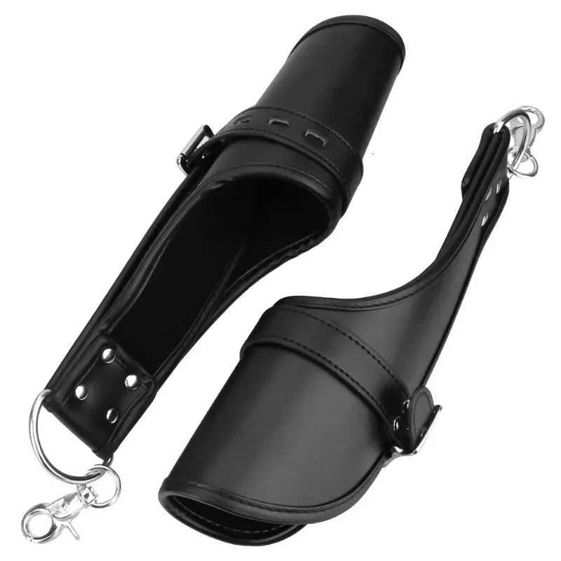 Sex Bondage Strap Adult Games Cuffs Restraint Hanging Handcuffs Leather Ankle Wrist Suspension Erotic Sex Toys for Women XJ250813