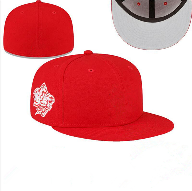 2025 New Fitted Designer Size Baseball Football Flat Casual Caps Letter Embroidery Cotton All Teams Sport World Patched Full Closed Hats Mix Order Siz