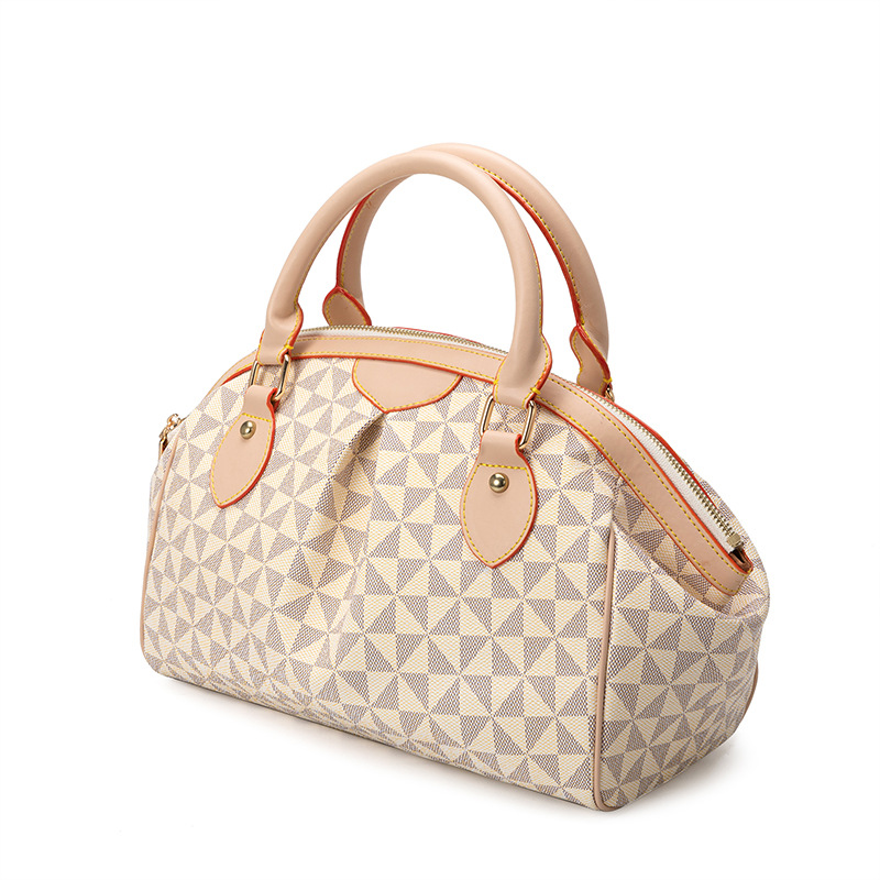 Free shipping, classic and fashionable shell bag for women, 2025 new style, European and American retro, simple and portable crossbody bag, underarm h