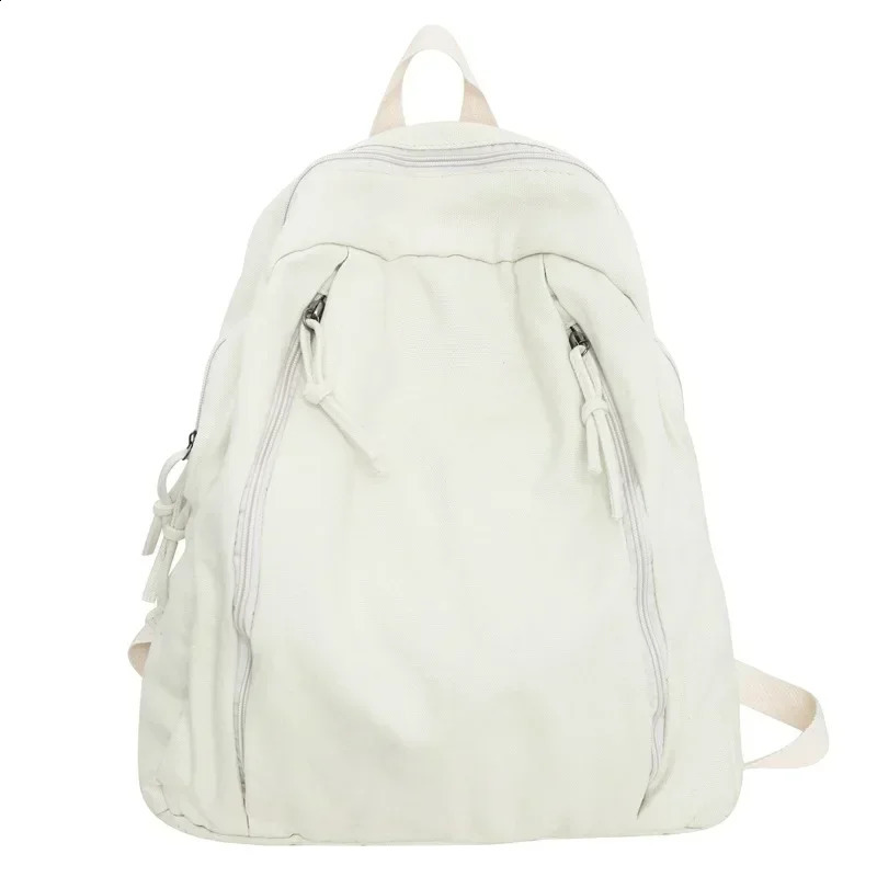 Women Men Backpack Large High School Student Bagpack Japanese Canvas Laptop Backpacks for School Teenagers Travel Book bags 250809