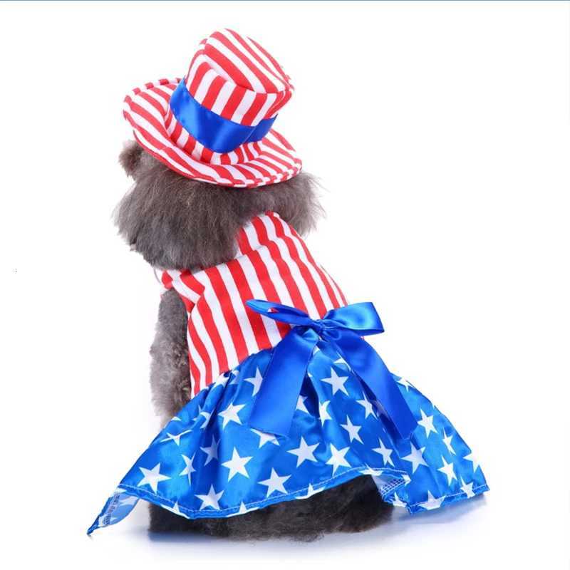 pet costumes Independence Day United States including male and female dog costumes role-playing costumes funny holiday fun outfits XJ250813