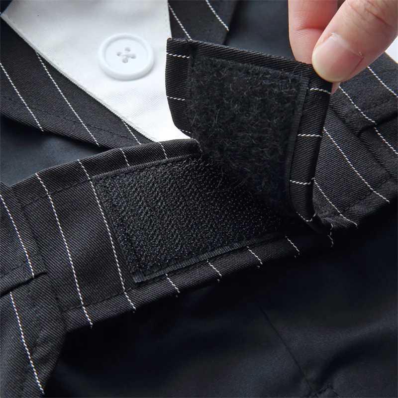 Spring Autumn Pet Clothes Fashion Dog Tuxedo with Bow Tie for Small Dogs Schnauzer Yorkshire Costume XJ250813