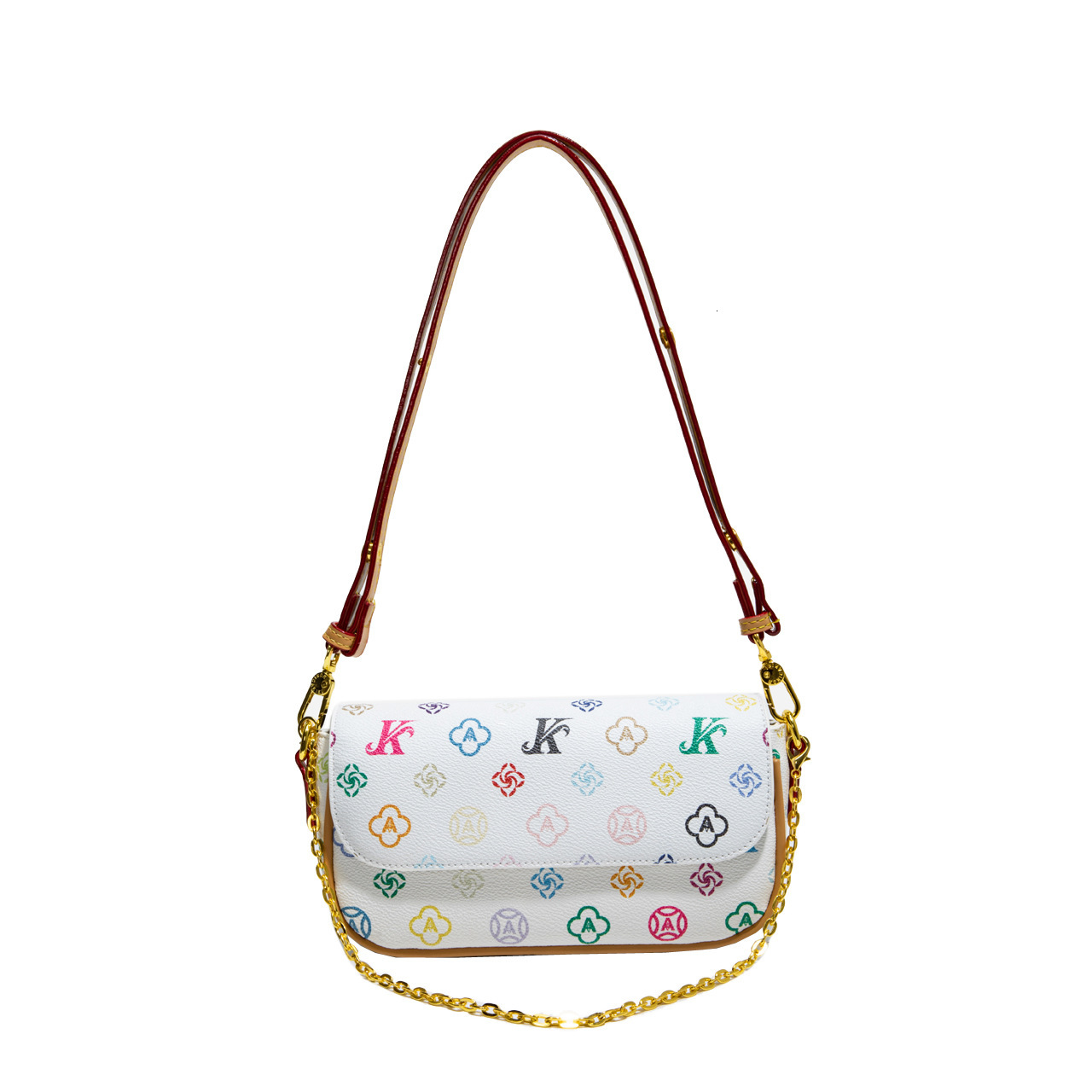 Luxury Brand Women's Designer Handbag 2025 Free Shipping High-end Single Shoulder Underarm Small Square Bag High-end Evening Dress Bag Wallet