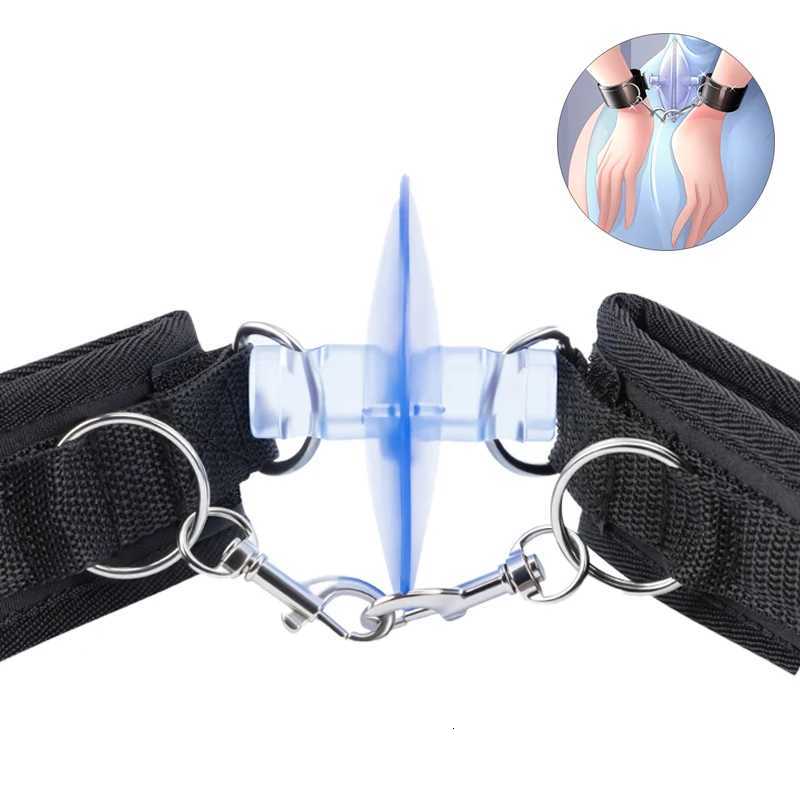 Handcuff with Saction Cup Door Sex BDSM Bondage Gear Hanging Cuffs SM Slave Sex Toy Strong Adhesive Easy Install Adult RestraintXJ250813