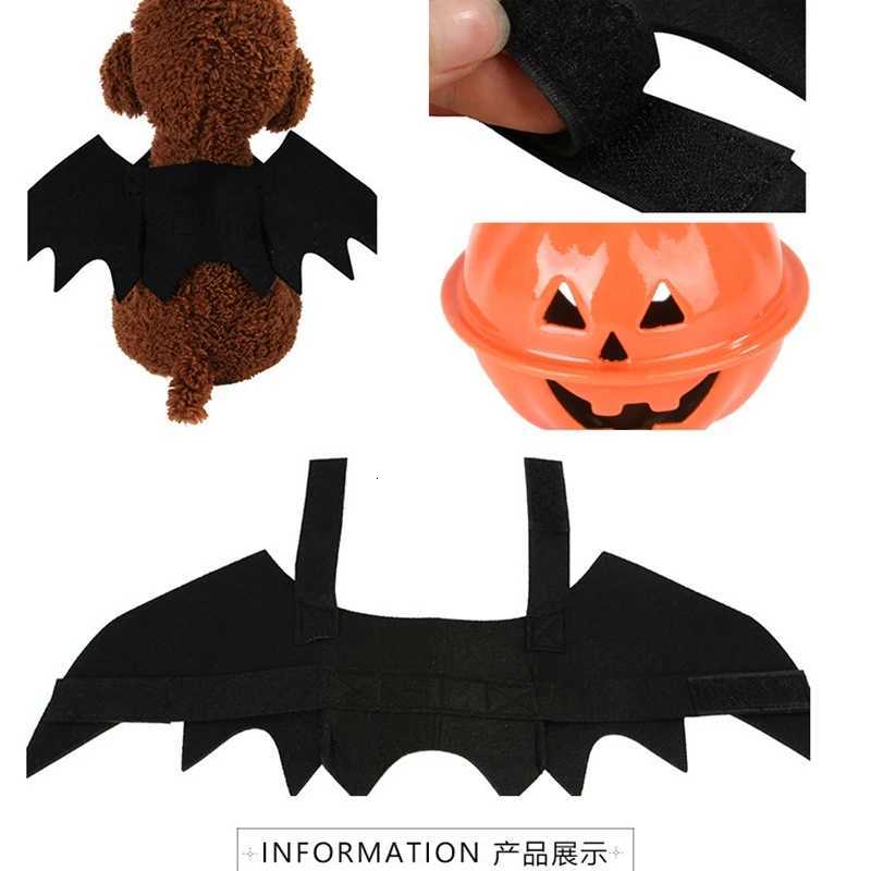 Pet Cat Bat Wings Cat Halloween Costume Puppy Collar Leads Cosplay Props Halloween Party Dress Up Accessories Pet SuppliesXJ250813